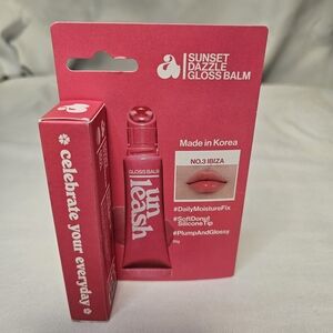 Unleashia Subset Dazzle Gloss Balm - Ibiza Pink- Korean Makeup